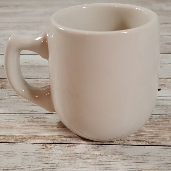 Vintage White Castle Hamburger Ceramic Coffee Mug Ashtray Buy‎ Em By The Sack! - Picture 3 of 4